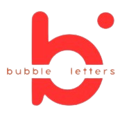 Bubble letters Site Logo