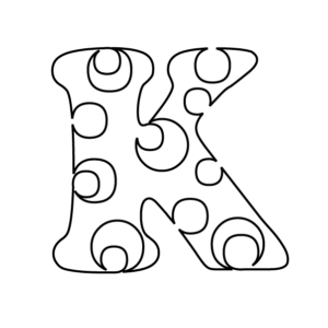 Bubble Font K