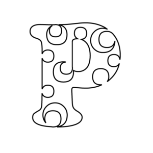 Bubble Font P